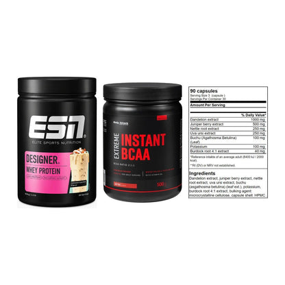 Definitionsphase-Set: ESN Designer + Body Attack + GN Shred Cuts – alle enthaltenen Artikel