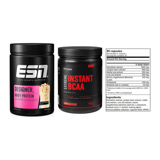Definitionsphase-Set: ESN Designer + Body Attack + GN Shred Cuts – alle enthaltenen Artikel