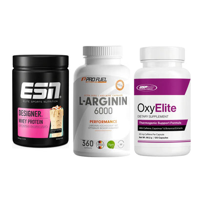 Definitionsphase-Set: ESN Designer + ProFuel L-Argi + USP Labs – alle enthaltenen Artikel