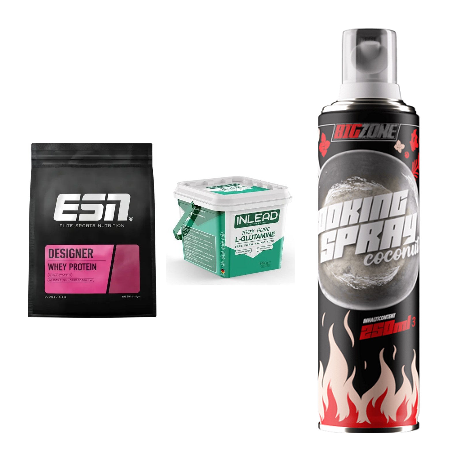 Definitionsphase-Set: ESN Designer + INLEAD L-Gluta + Big Zone – alle enthaltenen Artikel