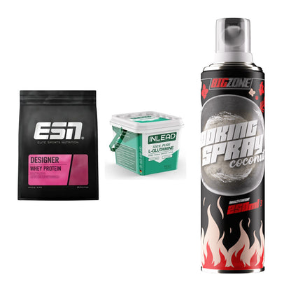 Definitionsphase-Set: ESN Designer + INLEAD L-Gluta + Big Zone – alle enthaltenen Artikel