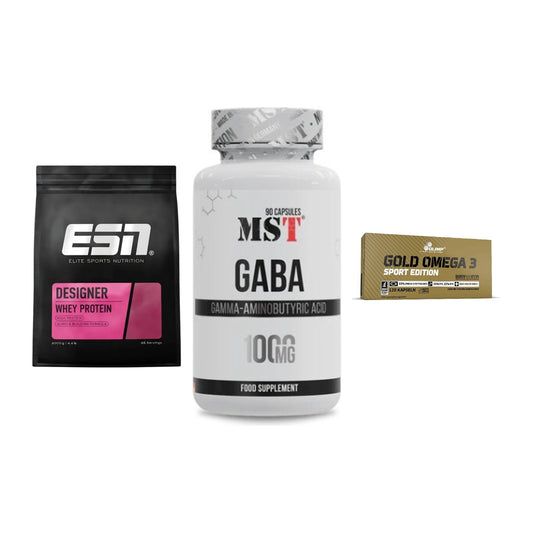 Definitionsphase-Set: ESN Designer + MST GABA + Olimp Omega 3 – alle enthaltenen Artikel