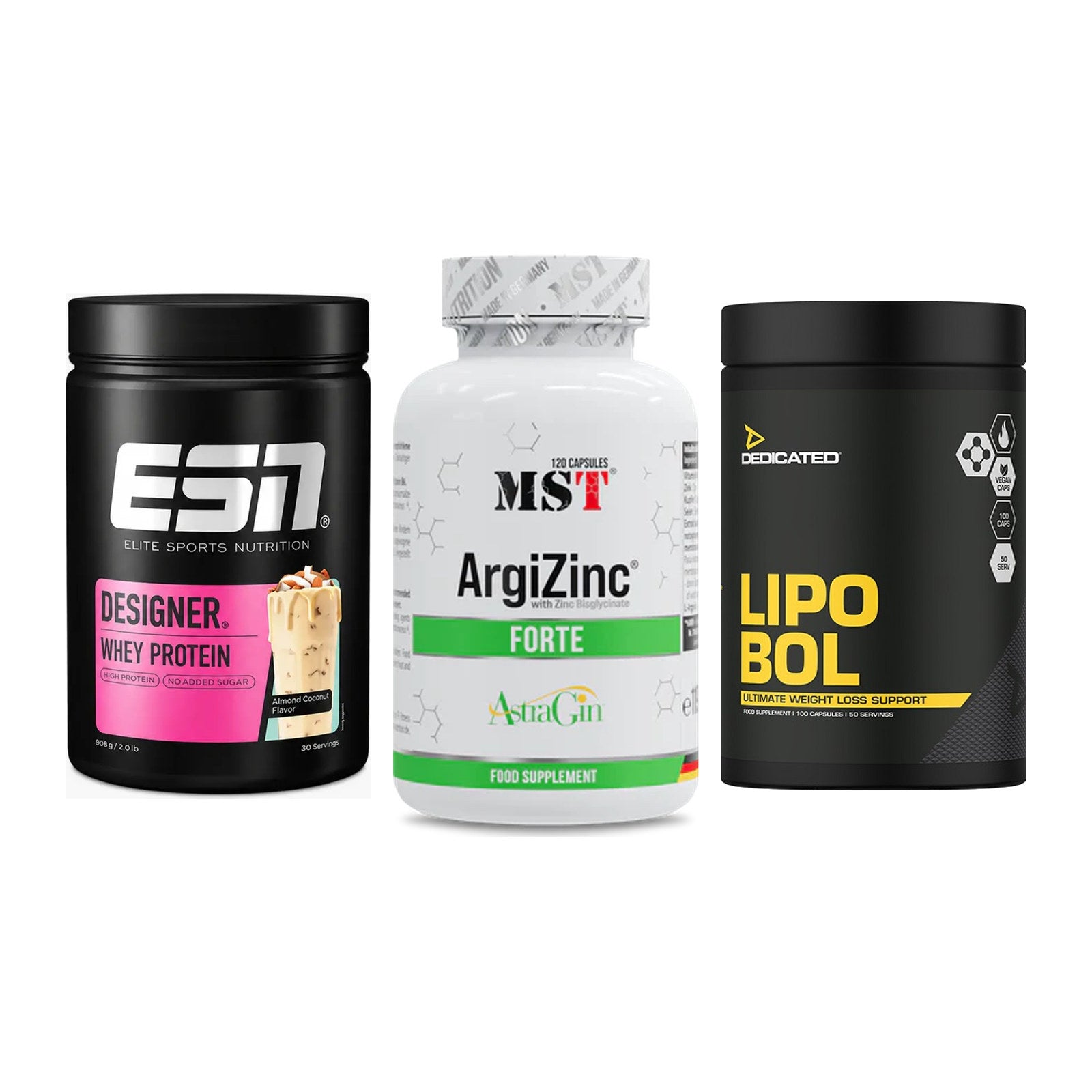 Definitionsphase-Set: ESN Designer + MST ArgiZinc + Dedicated – alle enthaltenen Artikel