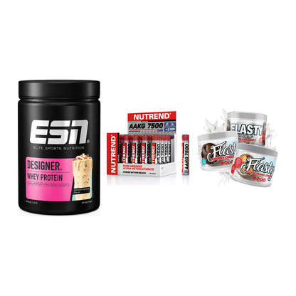 Definitionsphase-Set: ESN Designer + Nutrend AAKG + Sinob Flasty – alle enthaltenen Artikel