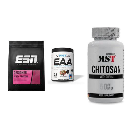 Definitionsphase-Set: ESN Designer + NNT EAA + MST Chitosan – alle enthaltenen Artikel