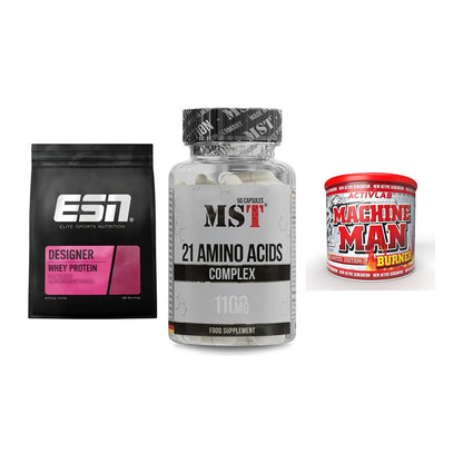 Definitionsphase-Set: ESN Designer + MST 21 Amino + Activlab – alle enthaltenen Artikel