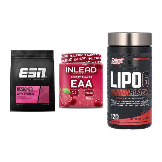 Definitionsphase-Set: ESN Designer + INLEAD EAA + Nutrex Lipo 6 – alle enthaltenen Artikel