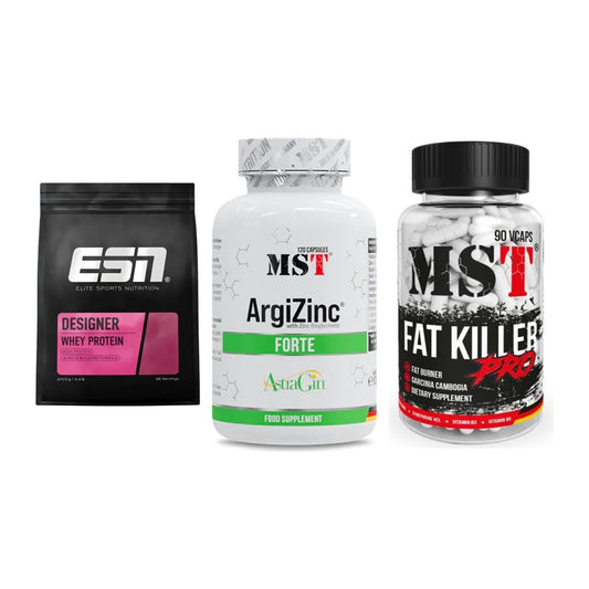 Definitionsphase-Set: ESN Designer + MST ArgiZinc + MST Fat Killer – alle enthaltenen Artikel