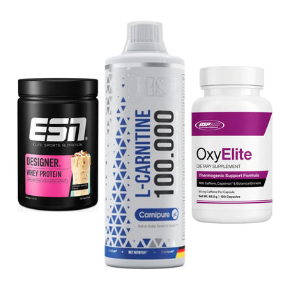 Definitionsphase-Set: ESN Designer + MST L-Carnitin + USP Labs – alle enthaltenen Artikel
