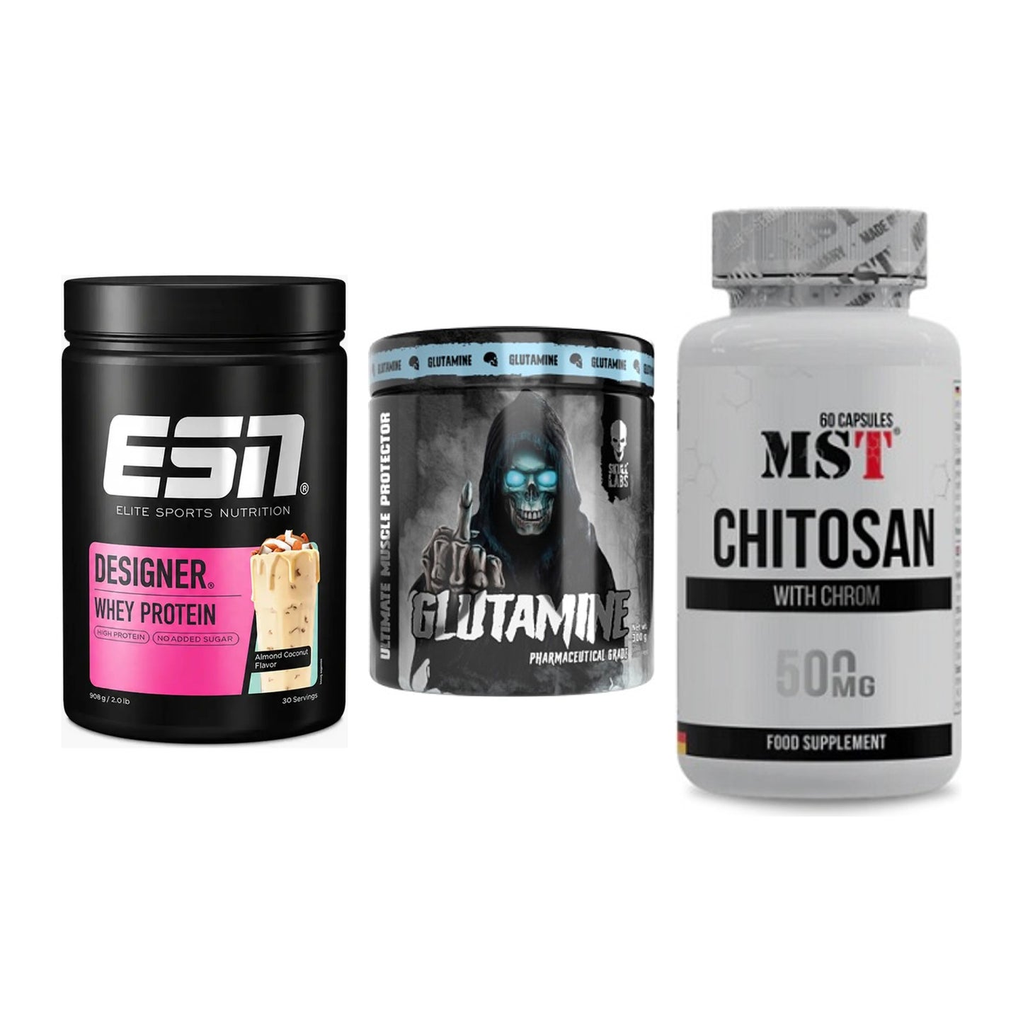 Definitionsphase-Set: ESN Designer + Skull Labs + MST Chitosan – alle enthaltenen Artikel