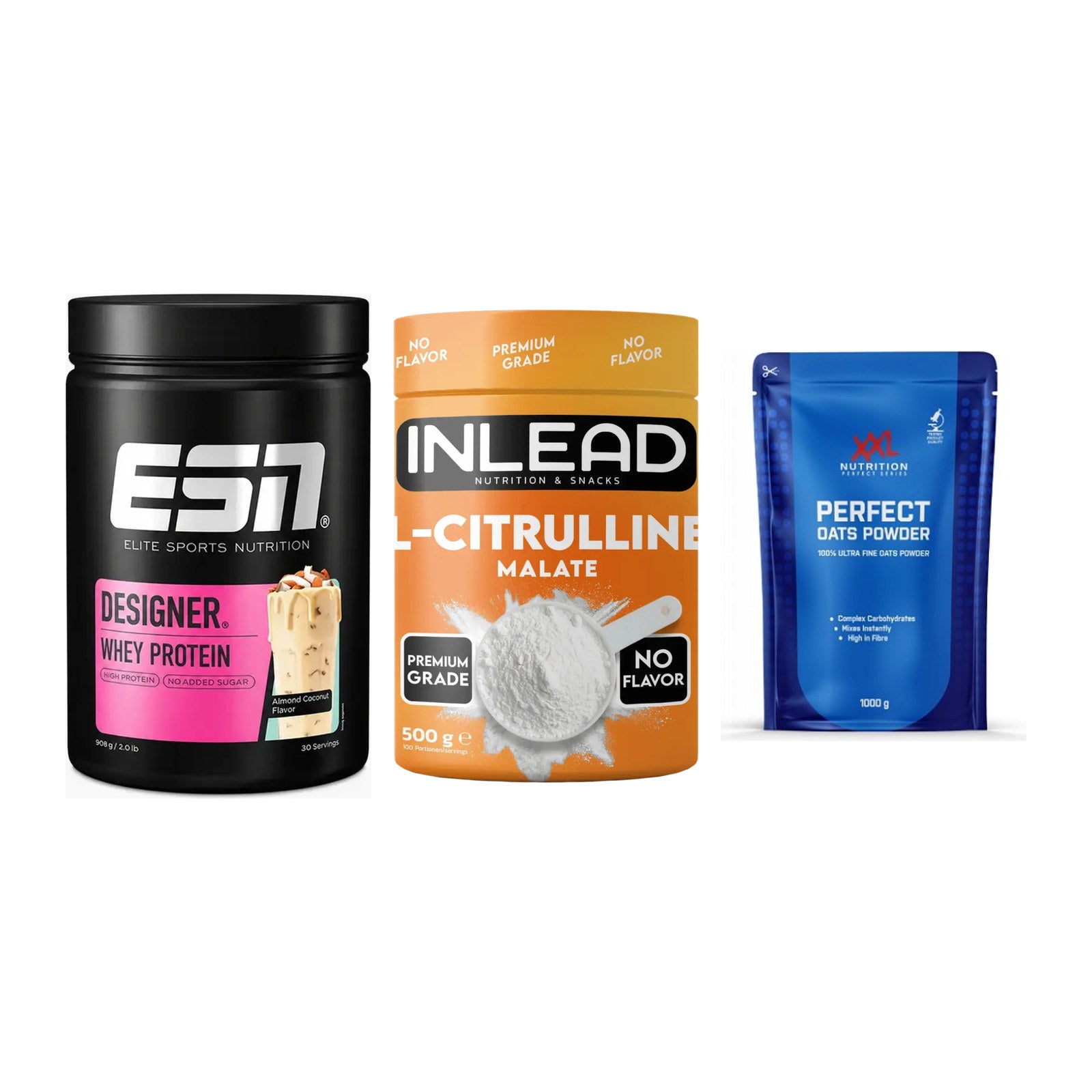 Definitionsphase-Set: ESN Designer + INLEAD L-Citru + XXL Nutrition – alle enthaltenen Artikel