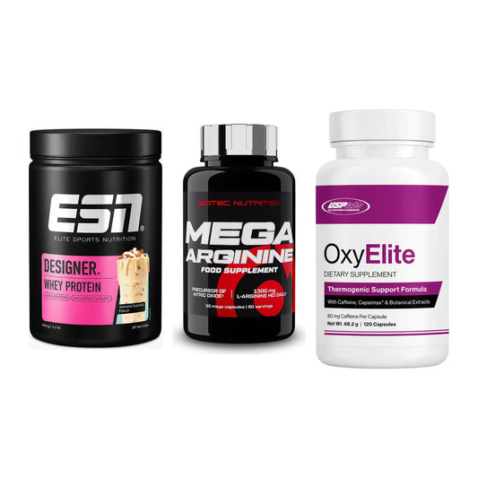 Definitionsphase-Set: ESN Designer + Scitec Mega + USP Labs – alle enthaltenen Artikel