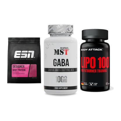 Definitionsphase-Set: ESN Designer + MST GABA + Body Attack – alle enthaltenen Artikel