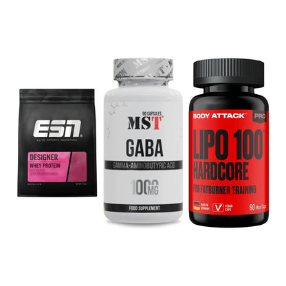 Definitionsphase-Set: ESN Designer + MST GABA + Body Attack – alle enthaltenen Artikel