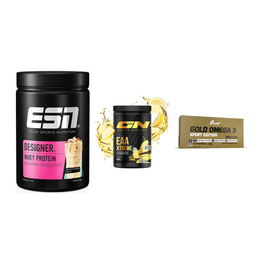 Definitionsphase-Set: ESN Designer + GN EAA Xtreme + Olimp Omega 3 – alle enthaltenen Artikel