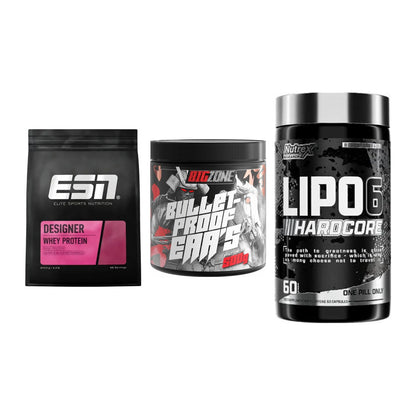 Definitionsphase-Set: ESN Designer + Big Zone + Nutrex Lipo 6 – alle enthaltenen Artikel