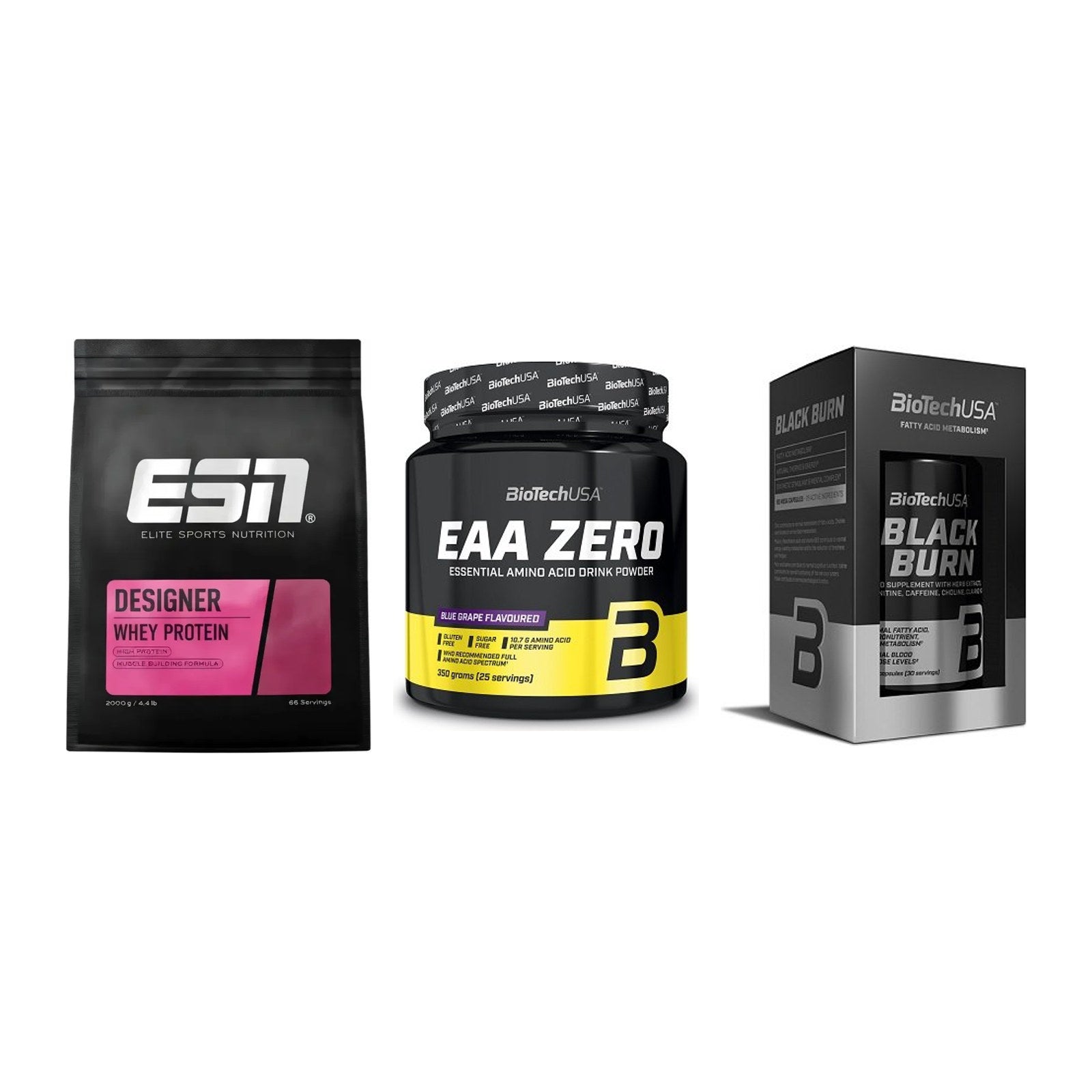 Definitionsphase-Set: ESN Designer + BioTech EAA + BioTech Black – alle enthaltenen Artikel