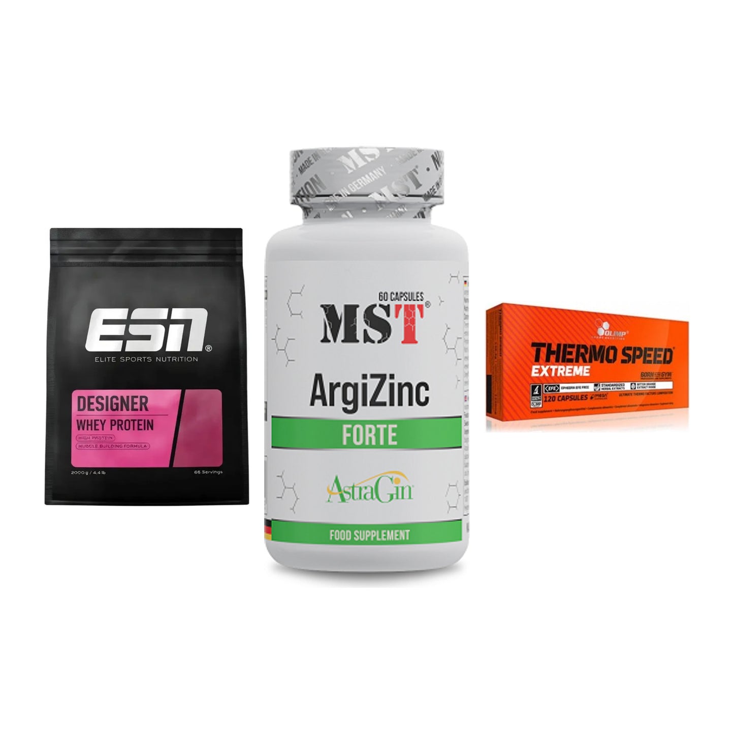 Definitionsphase-Set: ESN Designer + MST ArgiZinc + Olimp Thermo – alle enthaltenen Artikel