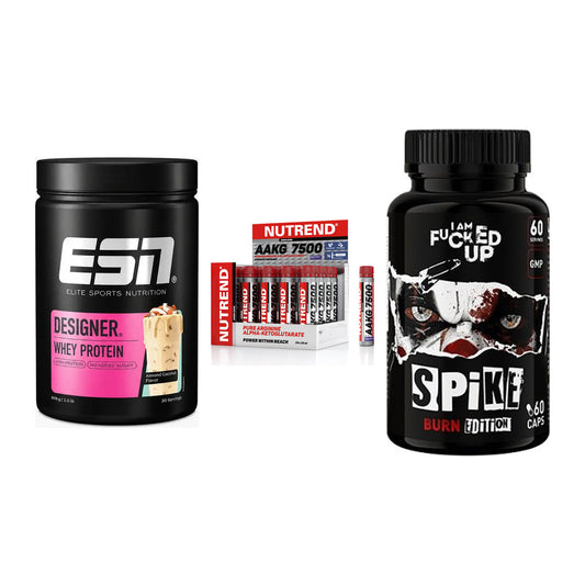 Definitionsphase-Set: ESN Designer + Nutrend AAKG + Swedish Supple – alle enthaltenen Artikel