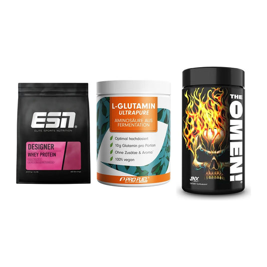 Definitionsphase-Set: ESN Designer + ProFuel Glutam + JNX Sports – alle enthaltenen Artikel