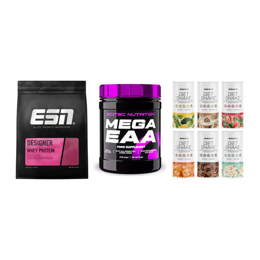 Definitionsphase-Set: ESN Designer + Scitec Mega + BioTech Diet – alle enthaltenen Artikel