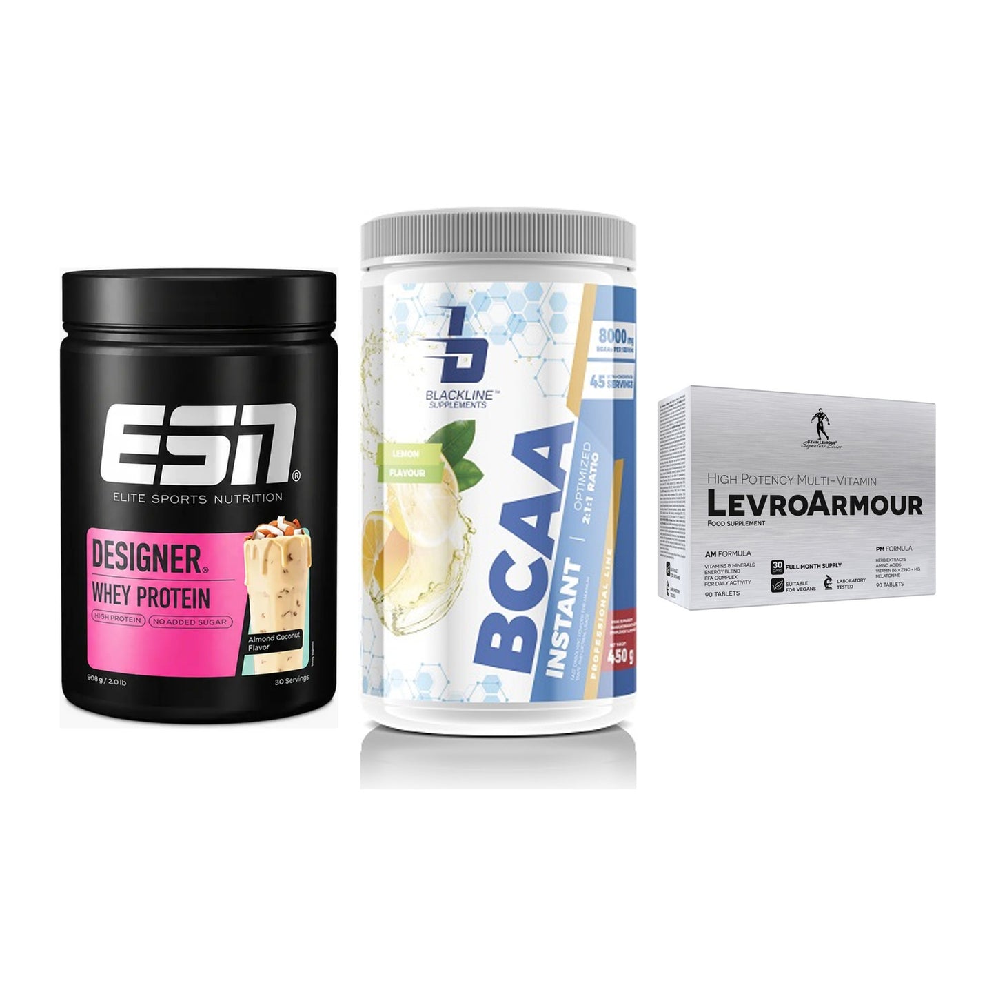 Definitionsphase-Set: ESN Designer + Blackline + Kevin Levrone – alle enthaltenen Artikel