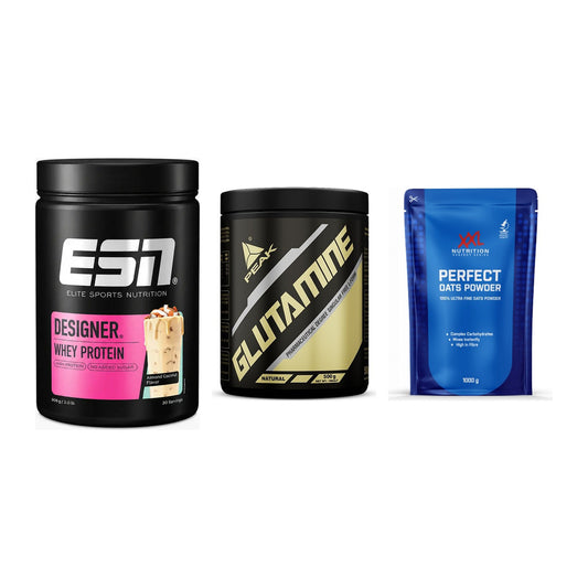 Definitionsphase-Set: ESN Designer + Peak Glutamin + XXL Nutrition – alle enthaltenen Artikel