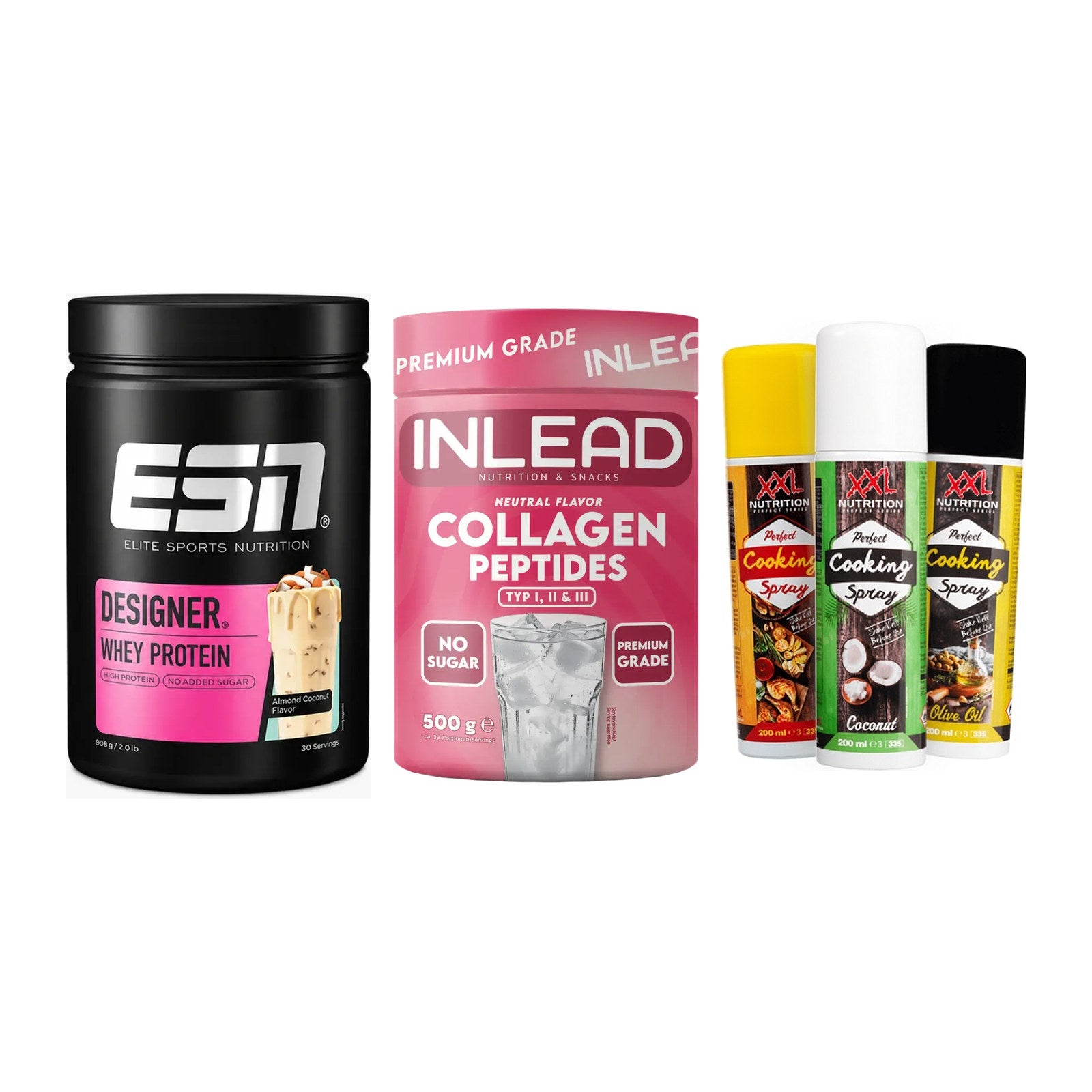 Definitionsphase-Set: ESN Designer + INLEAD Collage + XXL Nutrition – alle enthaltenen Artikel