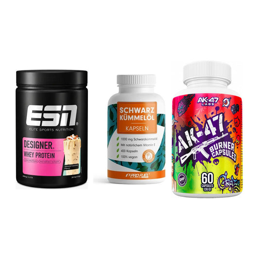 Definitionsphase-Set: ESN Designer + ProFuel Schwar + AK47 Labs – alle enthaltenen Artikel