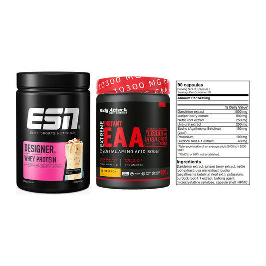 Definitionsphase-Set: ESN Designer + Body Attack + GN Shred Cuts – alle enthaltenen Artikel