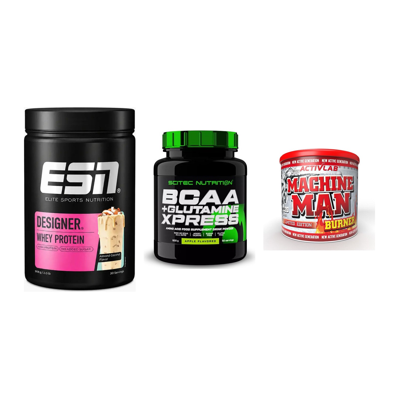 Definitionsphase-Set: ESN Designer + Scitec BCAA + Activlab – alle enthaltenen Artikel
