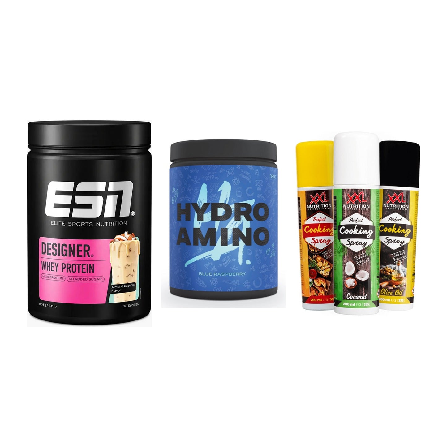 Definitionsphase-Set: ESN Designer + Nanosupps + XXL Nutrition – alle enthaltenen Artikel