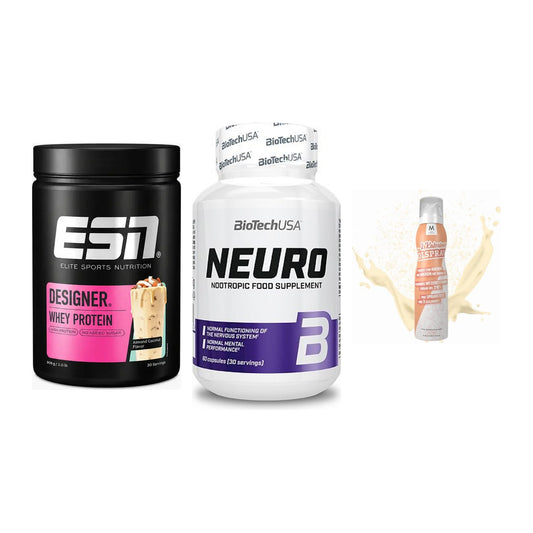 Definitionsphase-Set: ESN Designer + BioTech Neuro + More Nutrition – alle enthaltenen Artikel