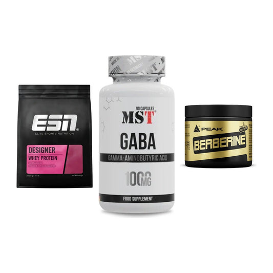 Definitionsphase-Set: ESN Designer + MST GABA + Peak Berberine – alle enthaltenen Artikel
