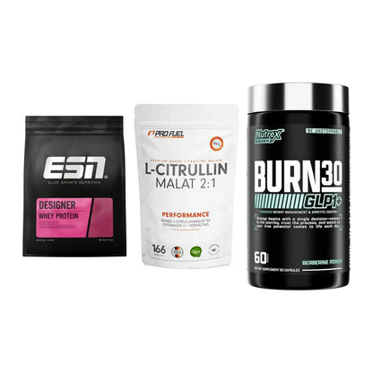 Definitionsphase-Set: ESN Designer + ProFuel L-Citr + Nutrex Burn 30 – alle enthaltenen Artikel
