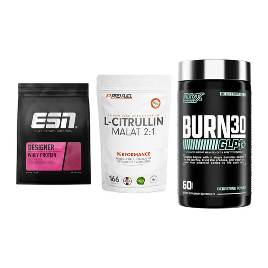 Definitionsphase-Set: ESN Designer + ProFuel L-Citr + Nutrex Burn 30 – alle enthaltenen Artikel