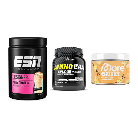 Definitionsphase-Set: ESN Designer + Olimp Amino + More Nutrition – alle enthaltenen Artikel