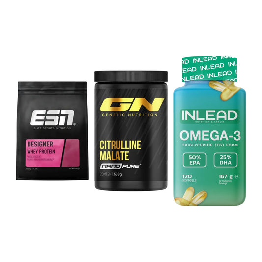 Definitionsphase-Set: ESN Designer + GN Citrulline + INLEAD Omega-3 – alle enthaltenen Artikel