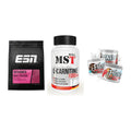 Definitionsphase-Set: ESN Designer + MST L-Carnitin + Sinob Flasty – alle enthaltenen Artikel