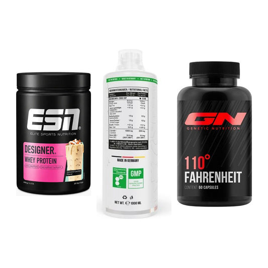 Definitionsphase-Set: ESN Designer + MST L-Carnitin + GN 110 Fahrenh – alle enthaltenen Artikel