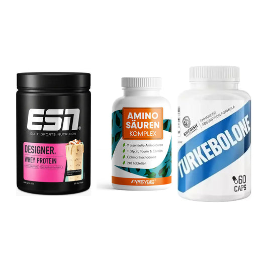 Definitionsphase-Set: ESN Designer + ProFuel Aminos + Swedish Supple – alle enthaltenen Artikel