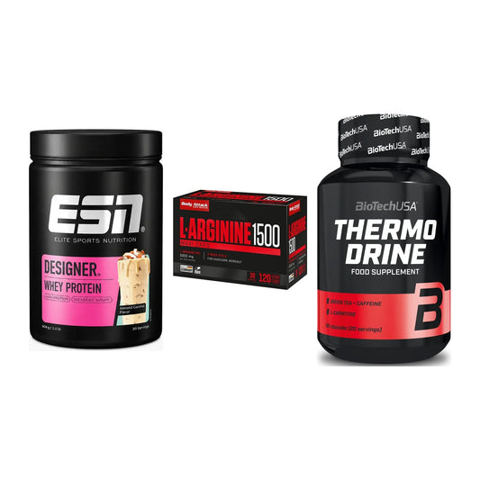 Definitionsphase-Set: ESN Designer + Body Attack + BioTech Thermo – alle enthaltenen Artikel