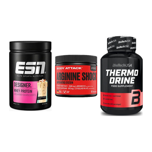 Definitionsphase-Set: ESN Designer + Body Attack + BioTech Thermo – alle enthaltenen Artikel