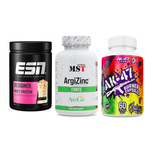 Definitionsphase-Set: ESN Designer + MST ArgiZinc + AK47 Labs – alle enthaltenen Artikel