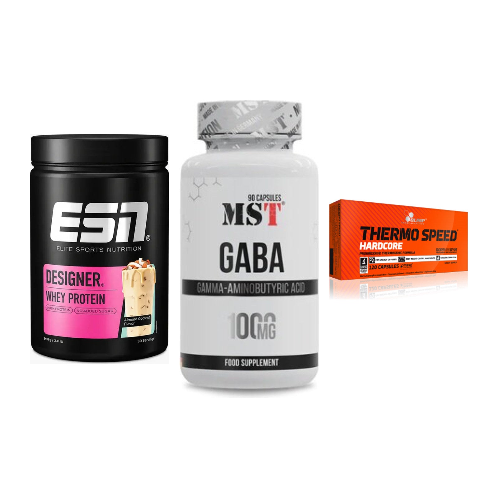 Definitionsphase-Set: ESN Designer + MST GABA + Olimp Thermo – alle enthaltenen Artikel
