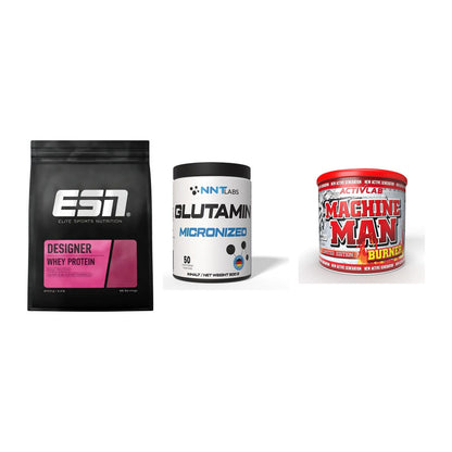 Definitionsphase-Set: ESN Designer + NNT Glutamin + Activlab – alle enthaltenen Artikel