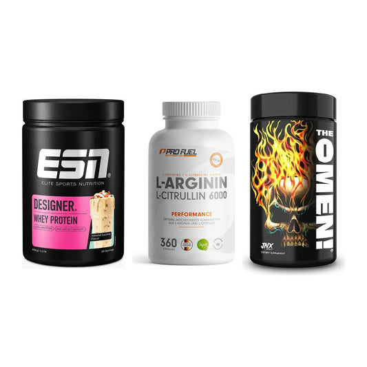 Definitionsphase-Set: ESN Designer + ProFuel L-Argi + JNX Sports – alle enthaltenen Artikel