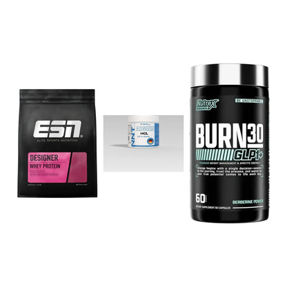 Definitionsphase-Set: ESN Designer + NNT Arginin + Nutrex Burn 30 – alle enthaltenen Artikel