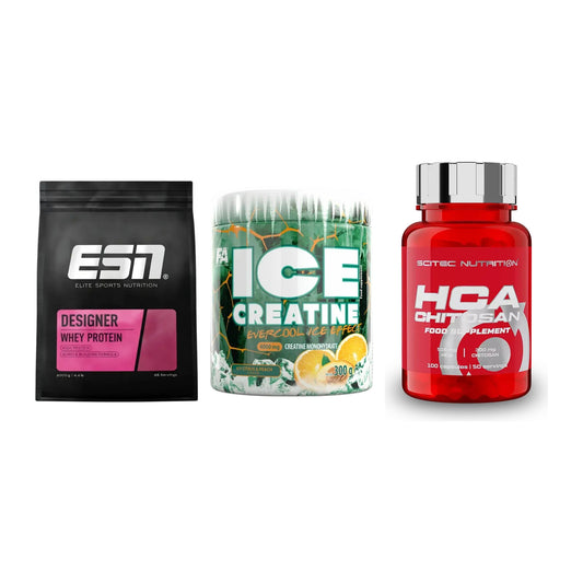 Definitionsphase-Set: ESN Designer + FA Nutrition + Scitec HCA-Chi – alle enthaltenen Artikel