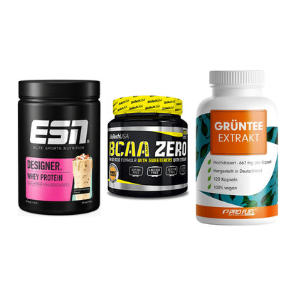 Definitionsphase-Set: ESN Designer + BioTech BCAA + ProFuel Grünte – alle enthaltenen Artikel
